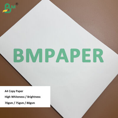 Χαρτί αντιγραφής υψηλής λευκότητας 80 gsm Ρολά Jumbo 1055mm 914mm, Φωτεινότητα 102%-106%