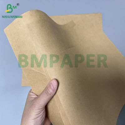 70gsm 80gsm Παρά Παρθένο Καφέ Χαρτί Kraft για Σακούλες Καταστημάτων 80cm 90cm