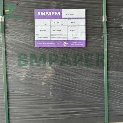 1000gr 1200gr 1400gr Πλήρως Μαύρο Χαρτόνι 93cm X 130cm για Άκαμπτα Κουτιά Συσκευασίας