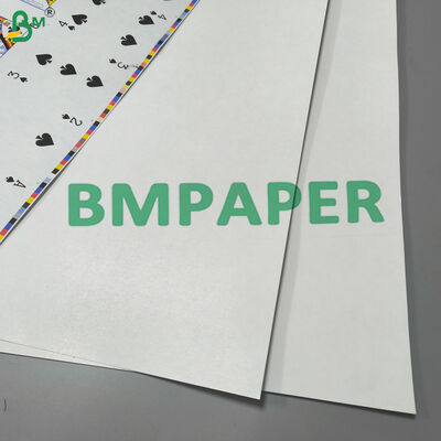 Λινή υφή Opague Αντι-παραχάραξη Black Core Poker Cardstock
